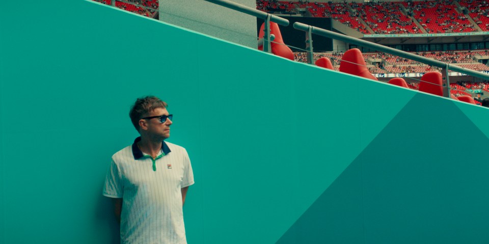Blur's Damon Albarn broke down in tears in a new film about the band's Wembley Stadium comeback
