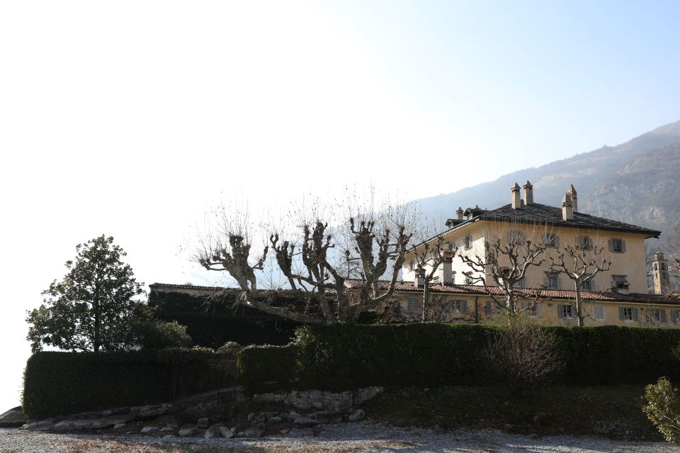 They had their third ceremony at Villa Balbiano