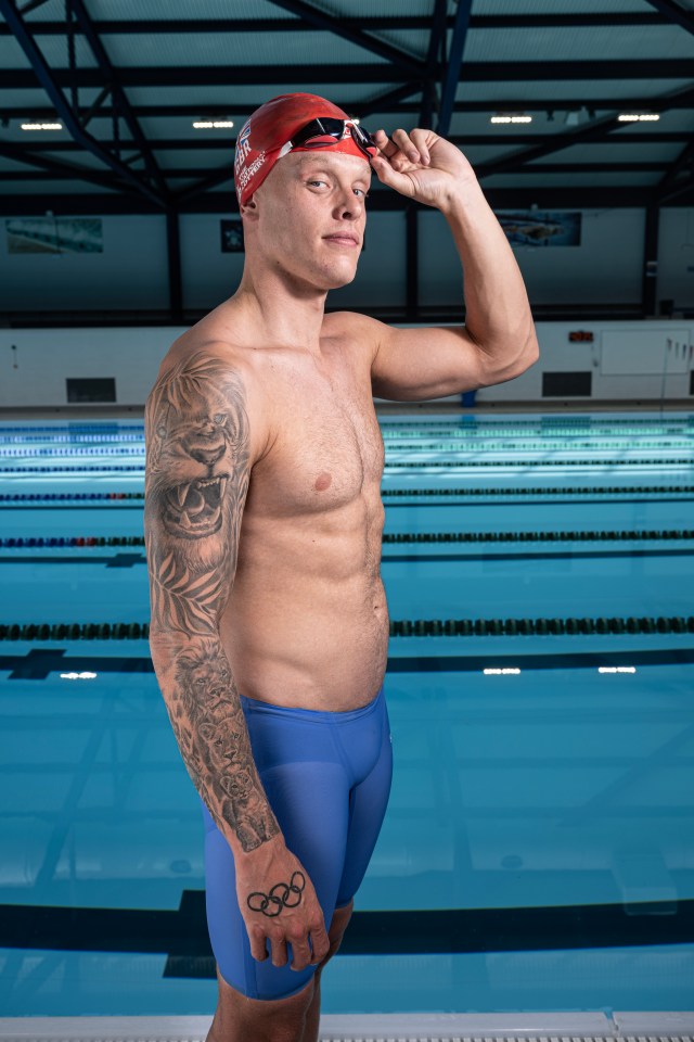 Richards could win a medal on day one in the 4×100m freestyle relay final