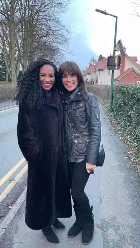 Michelle and Mavis have worked together on screen a number of times