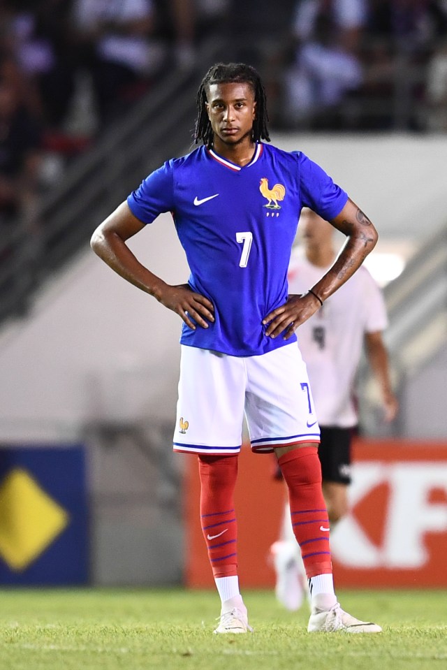 Michael Olise is hoping to win gold for France at the Olympics