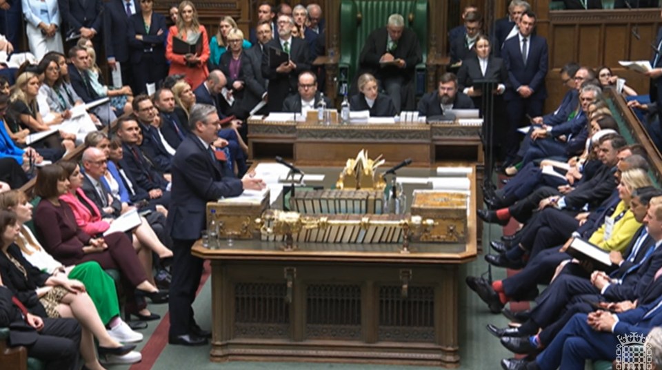There were no rows or no blows at the Commons