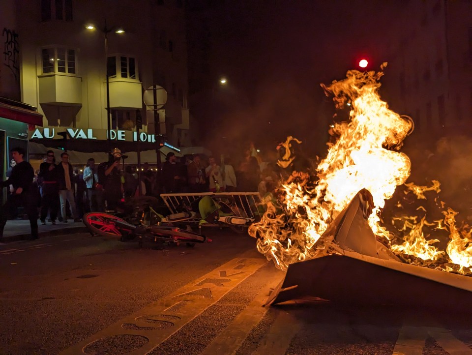 Tension rose in France last Sunday as activists gathered to protest against the rising right-wing movement on June 30