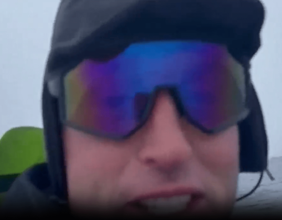 The UK based ski coach is raising money for mental health charity Mind