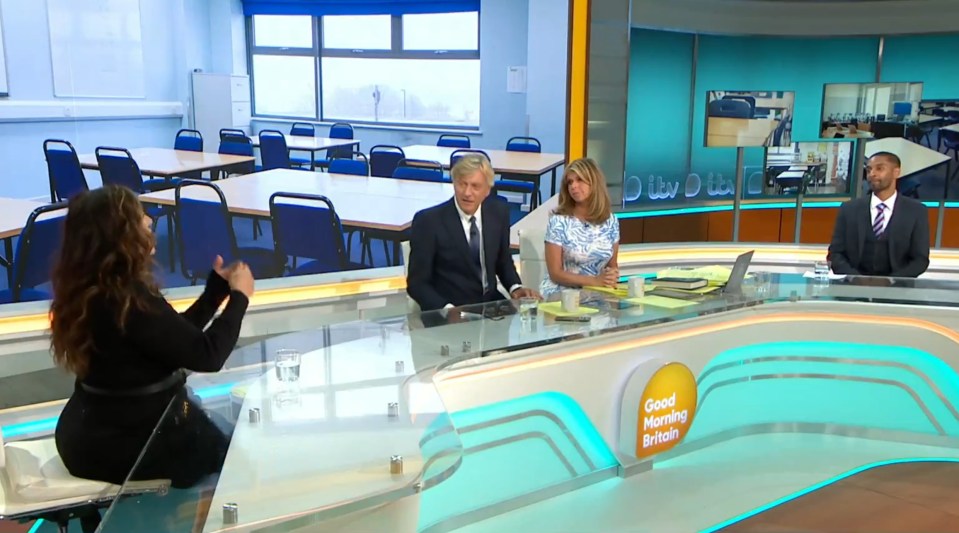 a good morning britain show with a no phone zone
