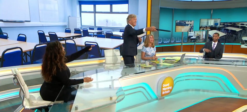 a good morning britain show with a no phone zone
