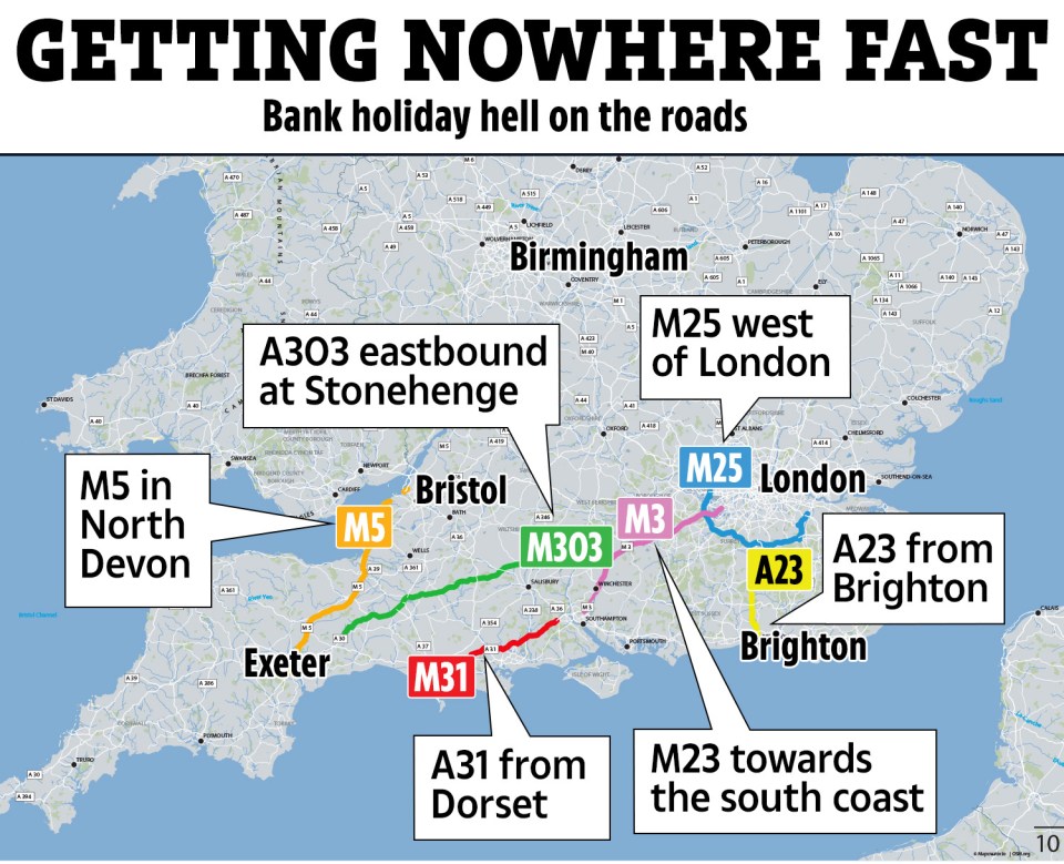 a map that says getting nowhere fast on it