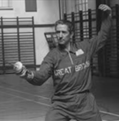 Before that, he was an Olympian who competed as a fencer in the 1952 Olympic Games