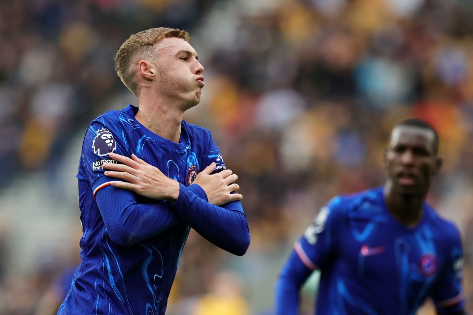a soccer player wearing a blue jersey with the word premier league on it
