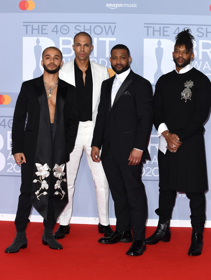 The singer shot to fame as part of JLS alongside Aston Merrygold, Marvin Humes, JB Gill