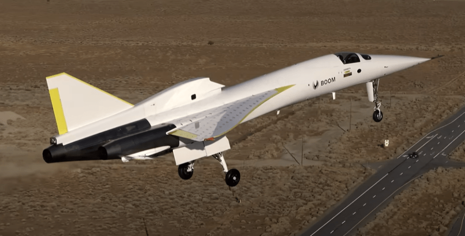 a supersonic jet with the numbers 8201 on the side of it