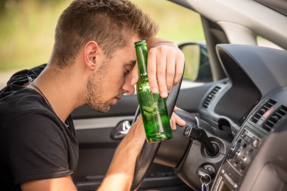 You will face a fine and could be disqualified if caught drink  driving