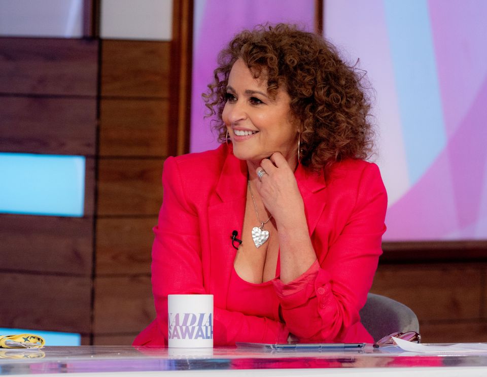 Nadia is a regular panellist on Loose Women