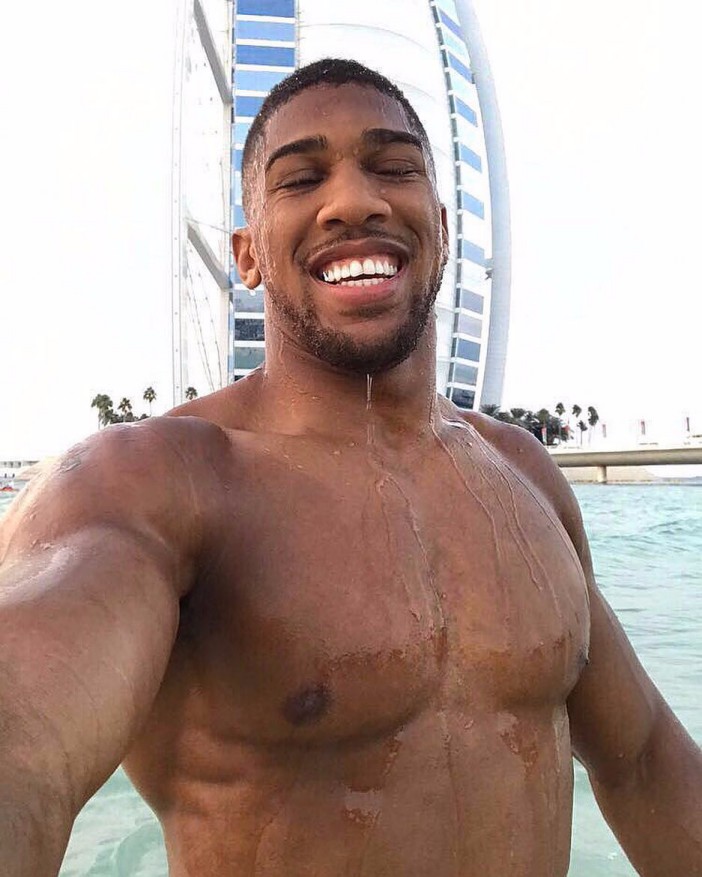 AJ Anthony Joshua Instagram post