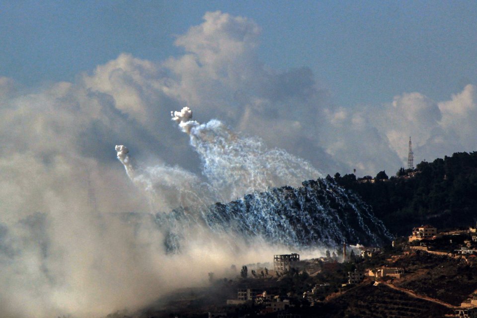 Alamy Live News. 2Y7PA1N Kfar Kila, Lebanon. 01st Oct, 2024. Israeli shelling targets the southern Lebanese border village of Kfar Kila. Credit: STR-/dpa/Alamy Live News This is an Alamy Live News image and may not be part of your current Alamy deal . If you are unsure, please contact our sales team to check.