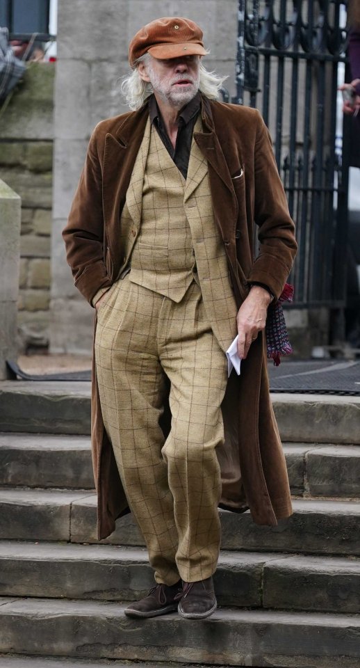 Vivienne Westwood memorial Southwark Cathedral Sir Bob Geldof.