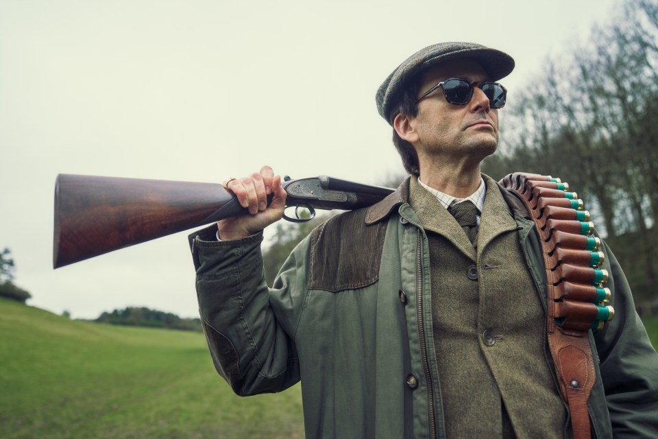 David Tennant will return to screens next week in raunchy new show Rivals
