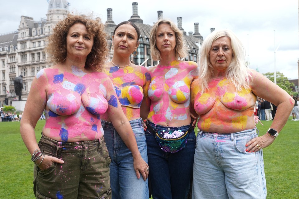 Nadia Sawalha is also currently one of a group women fighting to get game-changing breast cancer drug approved on the NHS