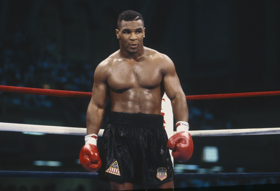a boxer in a ring with shorts that say united states of america