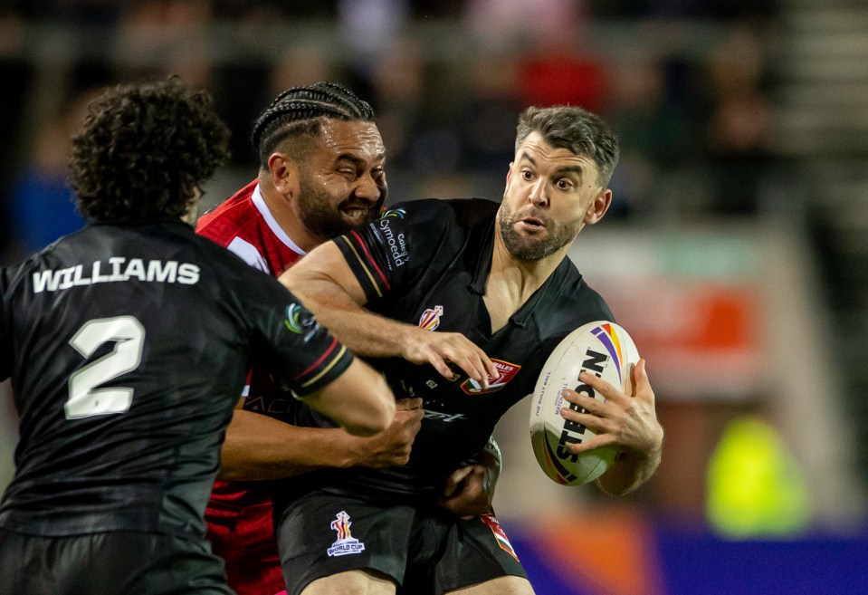 a rugby player with the number 2 on his jersey