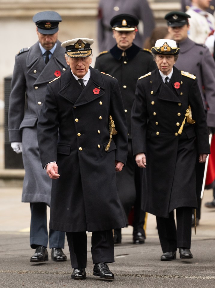 Queen Camilla was absent at the Cenotaph on November 10, when the royals joined veterans and the public to remember those who have died in combat
