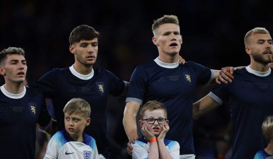 14.9.2023. Scotland v England, Hampden Park, Scotland. Times Photographer Bradley Ormesher. Unseen Gallery
