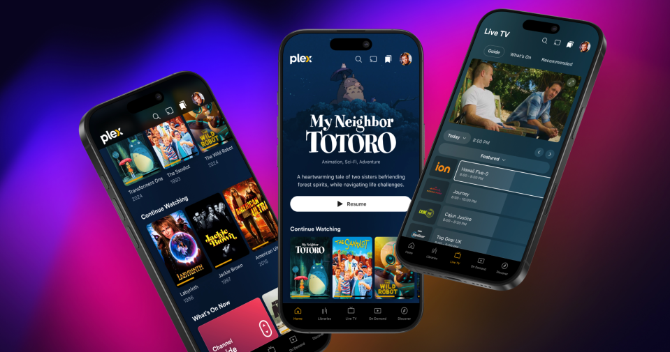 The changes are coming to mobile Plex apps first