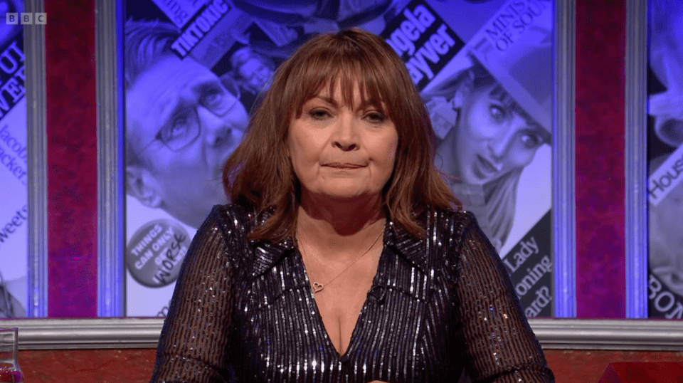 Lorraine Kelly kept a straight face after her gag about her ITV colleague