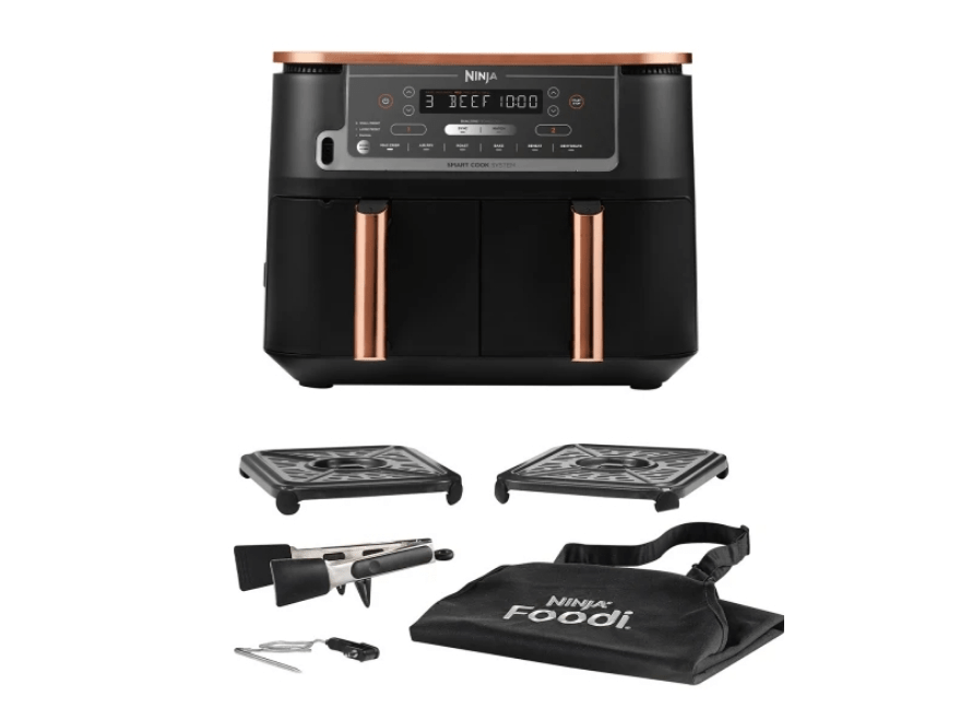 a ninja air fryer with a ninja foodi bag