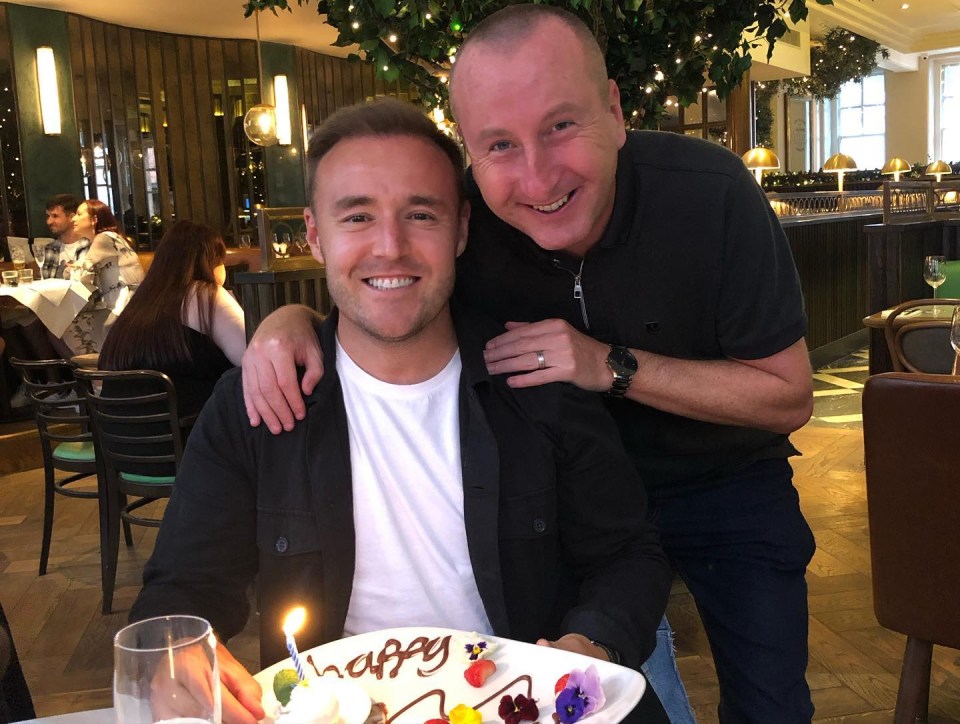 The Coronation Street co-stars are close on and off screen and Andy praised him as a 'great man'