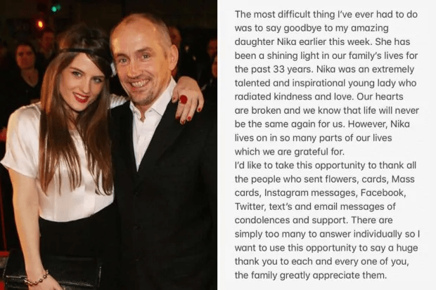 a picture of a man and a woman next to text that says the most difficult thing i 've ever had to do