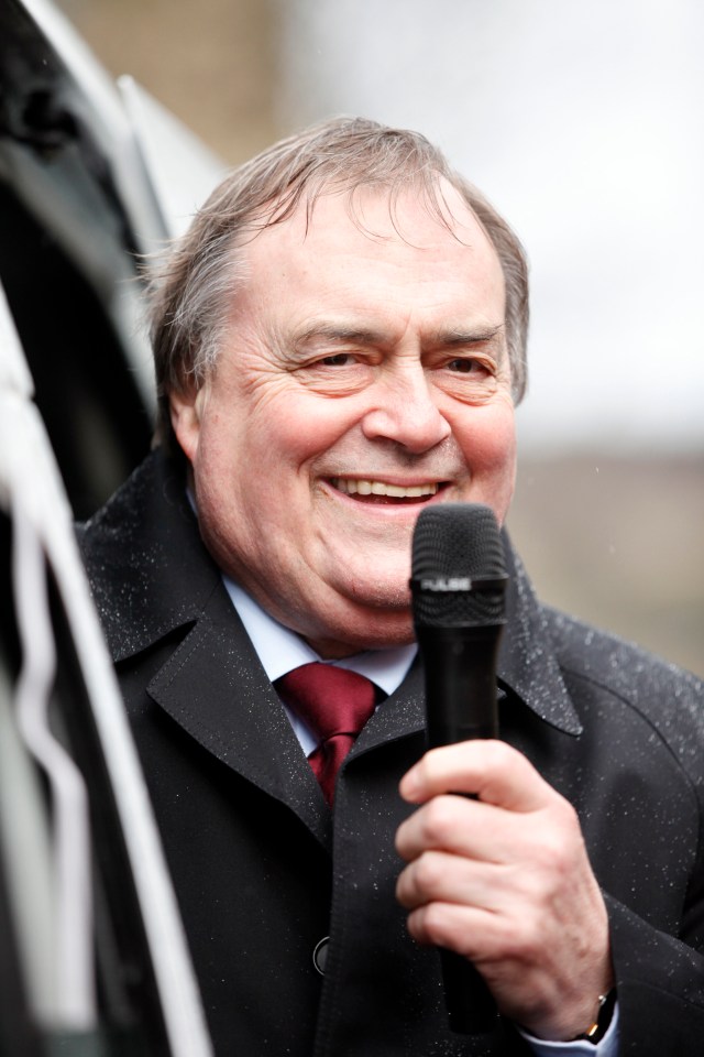 John Prescott - a bruiser of a man, but one with heart, he liked a drink and, unlike many, never took himself too seriously