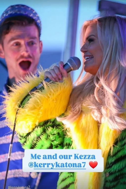 Katie revealed that it was Kerry who landed her the gig