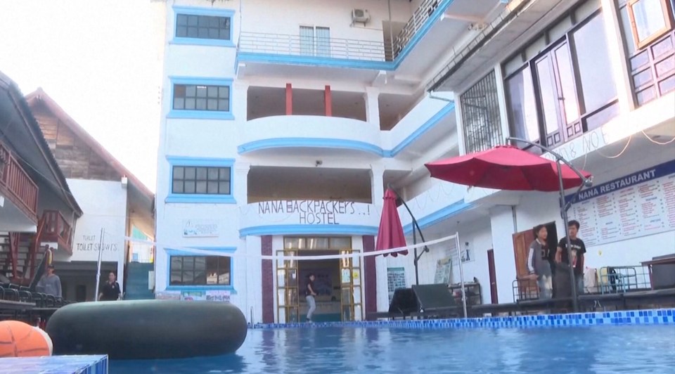 Nana Backpackers Hostel stayed open a week after the first victim was found