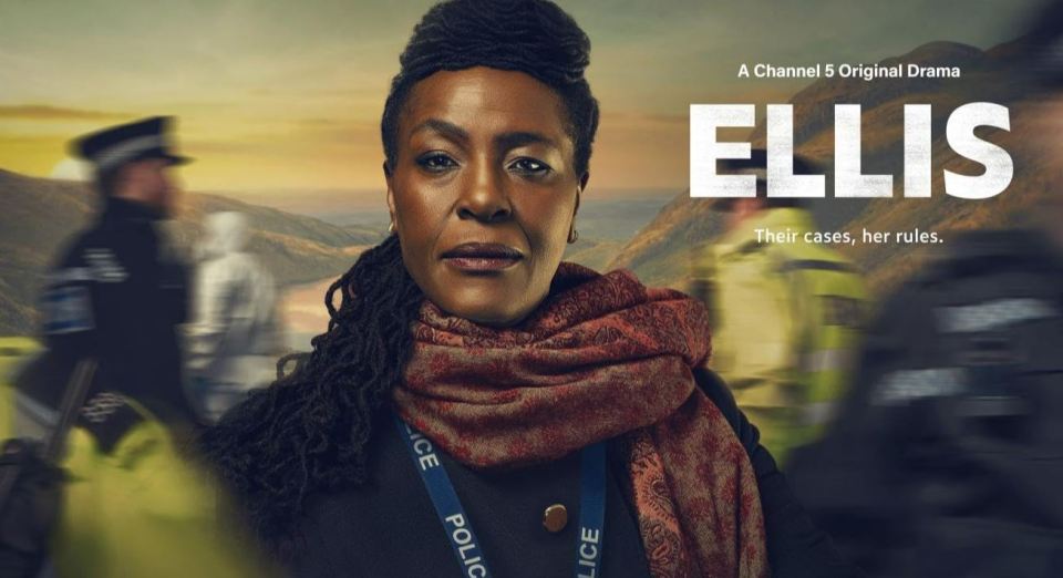 a poster for a channel 5 original drama called ellis