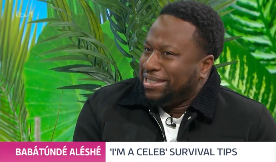 a man with a beard is on a tv show talking about survival tips