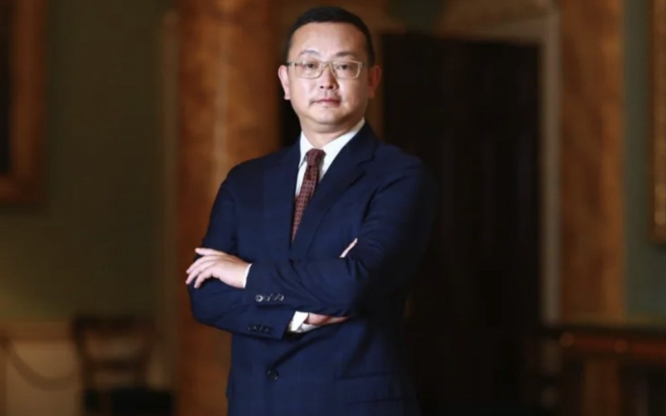Portrait of Yang Tengbo, a Chinese consultant.
