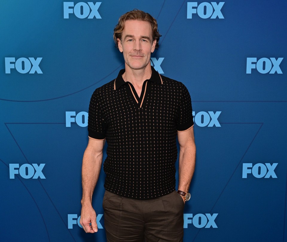 James Van Der Beek at the 2024 Fox Winter Press Day.
