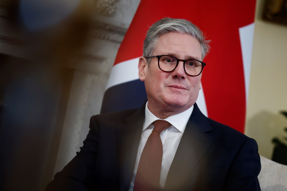 Prime Minister Keir Starmer in a meeting.