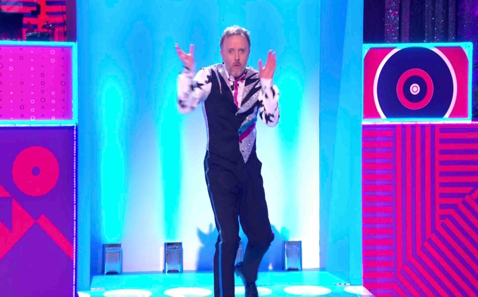 Chris McCausland dancing on Strictly Come Dancing.