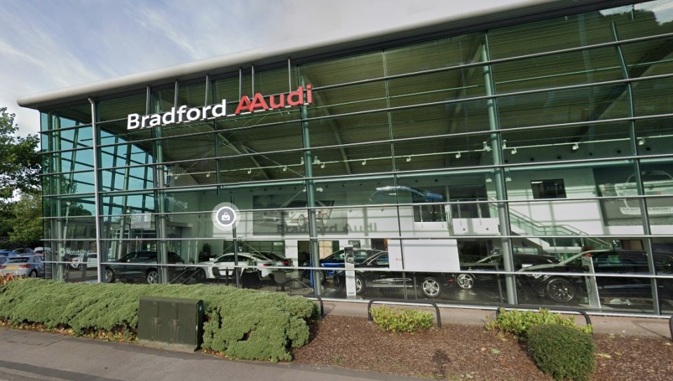 Bradford Audi showroom.