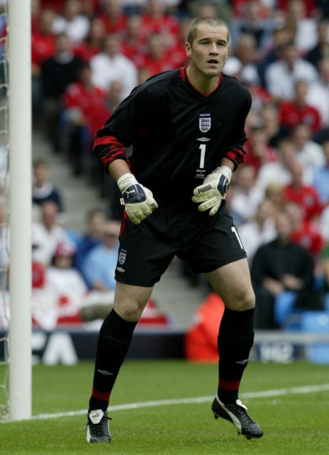 England's Paul Robinson in action during the International Friendly match against Iceland at the City of Manchester stadium, Manchester. THIS PICTURE CAN ONLY BE USED WITHIN THE CONTEXT OF AN EDITORIAL FEATURE. NO WEBSITE/INTERNET USE UNLESS SITE IS REGISTERED WITH FOOTBALL ASSOCIATION PREMIER LEAGUE.
