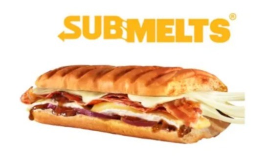 Subway Christmas Melt sub sandwich.