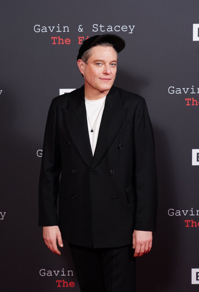 Mathew Horne at the Gavin & Stacey finale event.