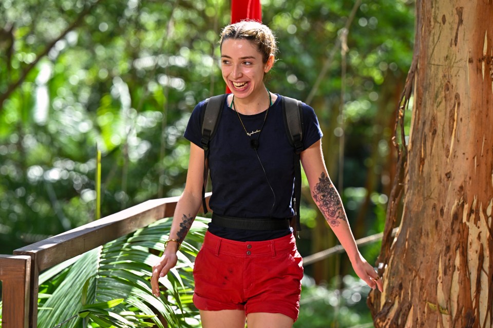GK Barry, smiling, is evicted from I'm a Celebrity...Get Me Out of Here!