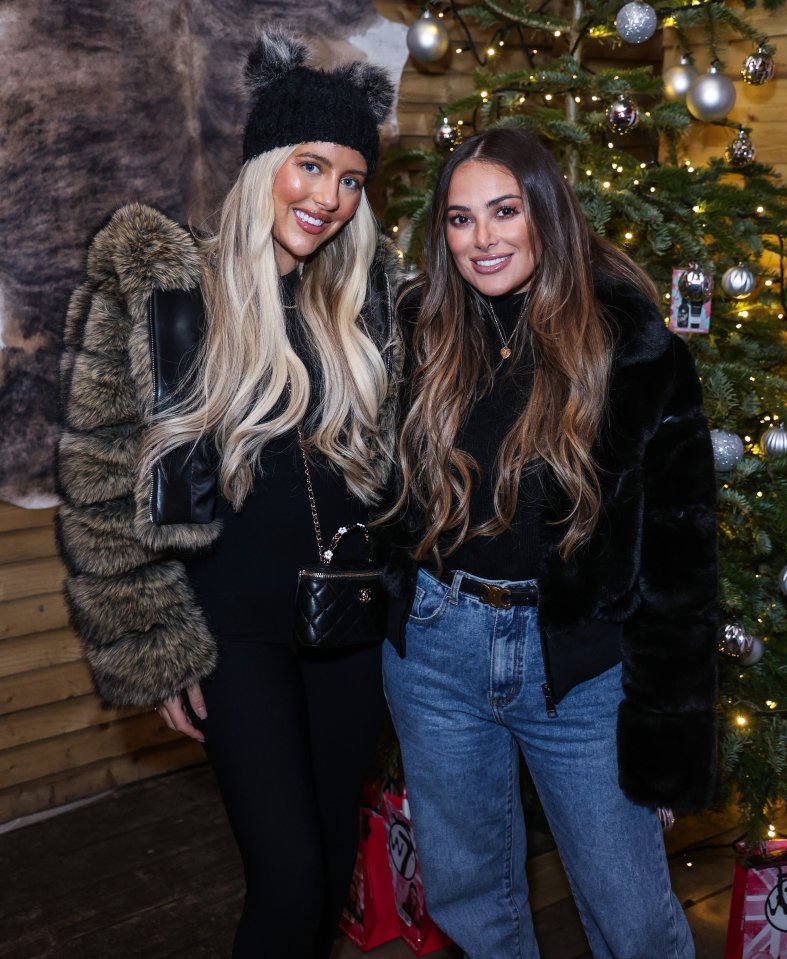 Jess Harding and Courtney Green also attended the event at Winter Wonderland