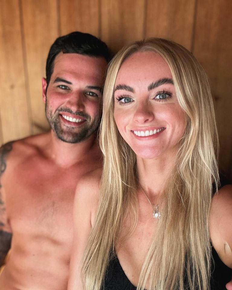 Katie and Rick spent his birthday at a luxury hotel
