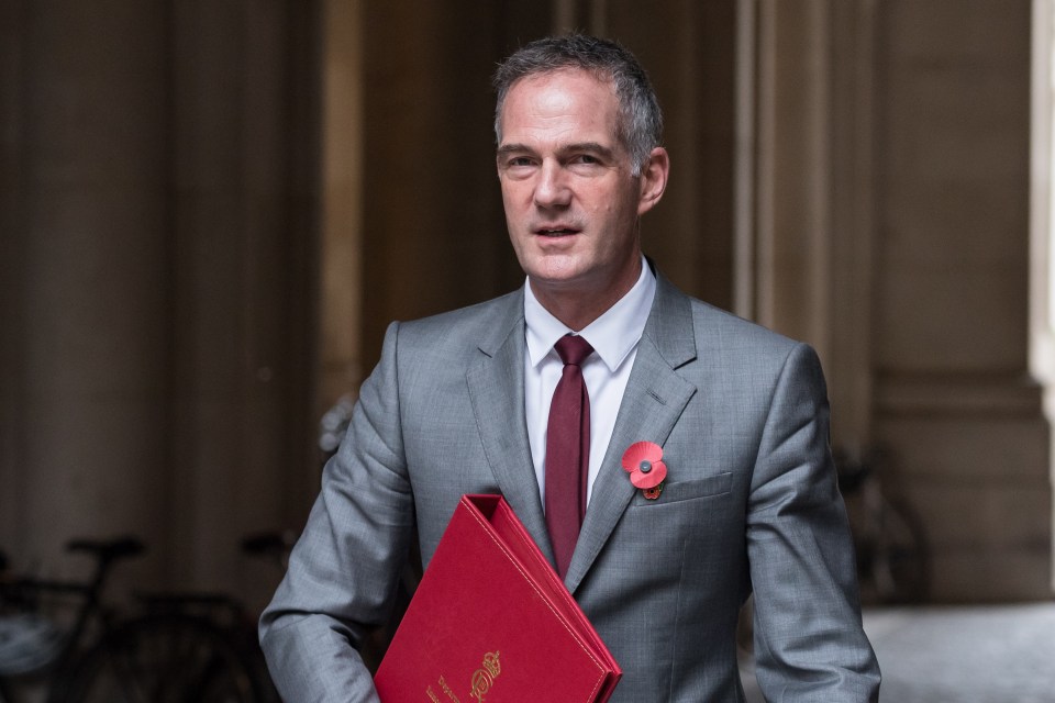 Peter Kyle, Secretary of State for Science, Innovation and Technology, arriving at a cabinet meeting.