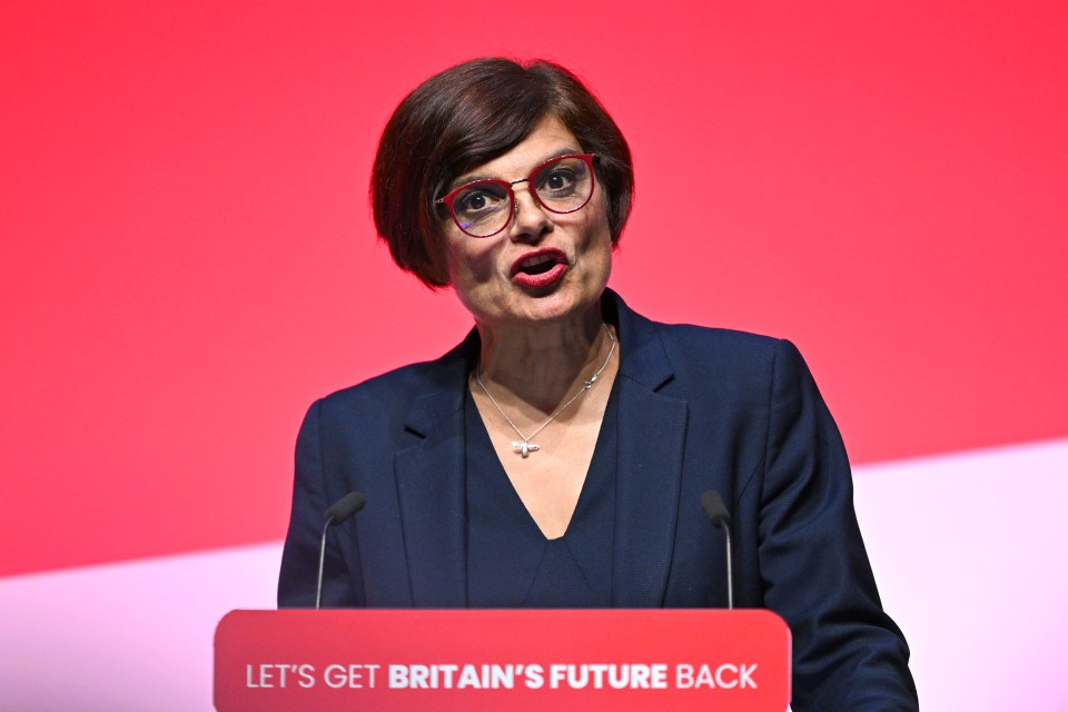 Thangam Debbonaire, Labour's Shadow Secretary for Culture, Media and Sport, speaking at the Labour Party conference.