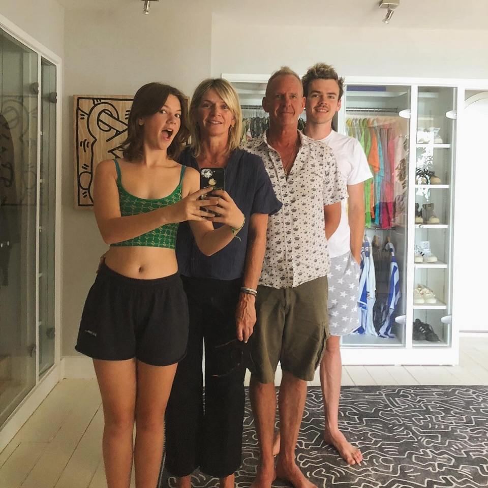 Zoe Ball and her son in a selfie.